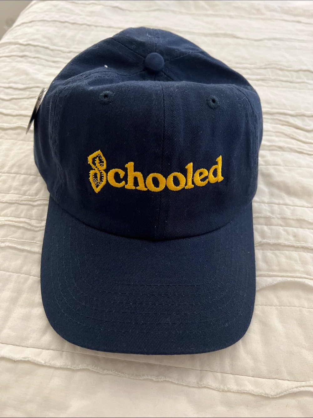 Navy Baseball Cap "Schooled" Series